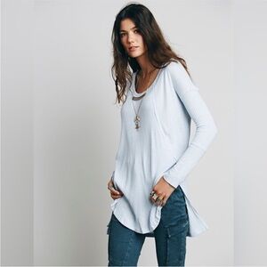 We the Free Ventura Thermal Long Sleeve Light Blue